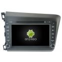 Auto Rádio HONDA CIVIC 2012 GPS DVD Bluetooth