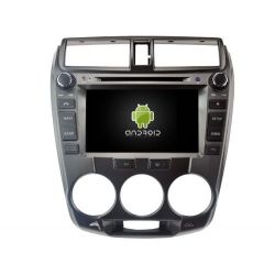 Auto Rádio HONDA CITY 2008-2012 GPS DVD Bluetooth Android