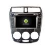 Auto Rádio HONDA CITY GPS DVD Bluetooth Android 2008 2009 2010 2011 2012