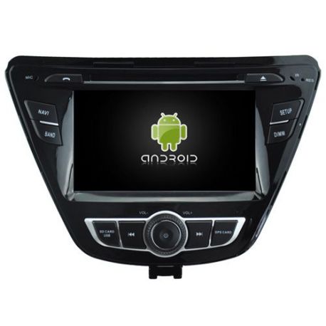 Auto Rádio HYUNDAI ELANTRA 2014 GPS DVD Bluetooth Android