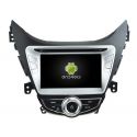 Auto Rádio HYUNDAI ELANTRA, i35 e AVANTE GPS DVD Bluetooth Android