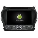 Auto Rádio HYUNDAI IX45 2013 e SANTA FE 2013 GPS DVD Bluetooth Android