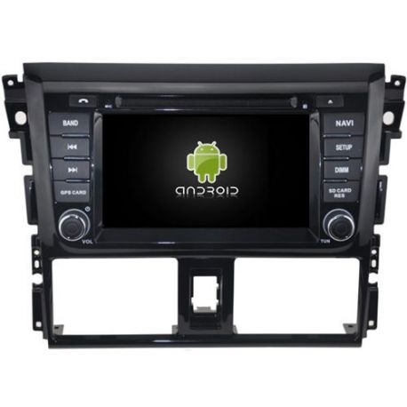Auto Rádio Toyota Yaris 2014 GPS DVD Bluetooth Android
