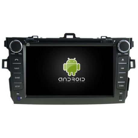 Auto Rádio Toyoya Corolla 2007 a 2012 GPS DVD Bluetooht Android