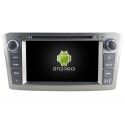 Auto Rádio Toyota Avensis GPS DVD Bluetooth Android 2003 2004 2005 2006 2007 2008