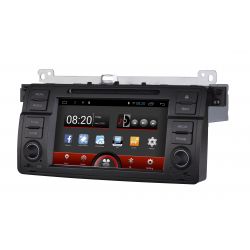 Auto Rádio GPS DVD Bluetooth BMW Série 3 E46 Android
