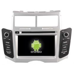 Auto Rádio Toyota Yaris GPS DVD Bluetooth Android 2005 2006 2007 2008 2009 2010 2011