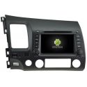 Auto Rádio Honda Civic GPS DVD Bluetooth 2006 2007 2008 2009 2010 2011