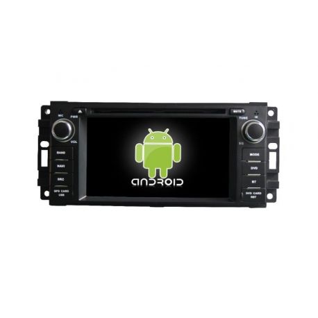 Auto Rádio JEEP GPS DVD Bluetooth Android Wrangler Liberty Patriot Compass Commander