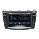 Auto Rádio Mazda 3 2010 a 2013 GPS DVD Bluetooth Android