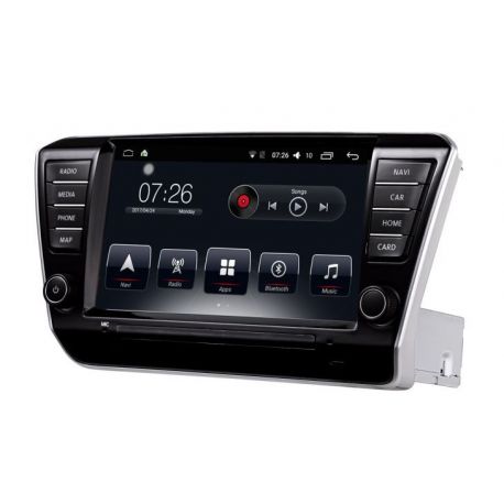 Auto Rádio Skoda Superb 2015 2016 2017 GPS Bluetooth USB Android