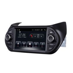 Auto Rádio Fiat Fiorino 2008-2016 Citroen Nemo 2008-2016 Peugeot Bipper 2008-2016 GPS USB Bluetooth Android