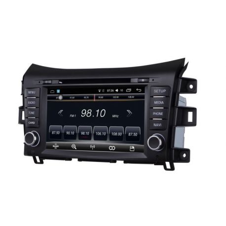 Auto Rádio Nissan Navarra GPS DVD Bluetooth 2016 2017 2018 Android