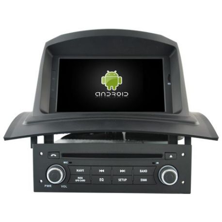 Auto Rádio 7" RENAULT Megane II/ Fluence (2002-2008) GPS DVD Bluetooth Android