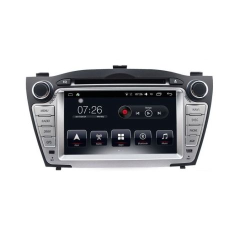 Auto Rádio HYUNDAI TUCSON e IX35 2009 2010 2011 2012 2013 GPS DVD Bluetooth Android