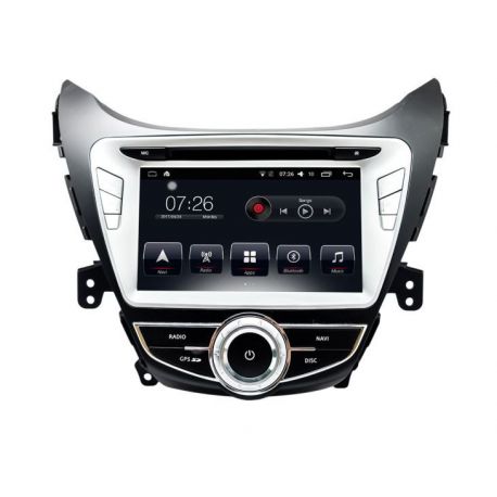 Auto Rádio HYUNDAI ELANTRA, i35 e AVANTE 2010 2011 2012 2013 GPS DVD Bluetooth Android