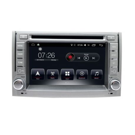 Auto Rádio Hyundai H1 GPS USB Bluetooth 2010 2011 2012 2013 Android