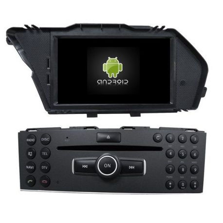Auto Rádio Mercedes Benz GLK 2009-2012 GPS Bluetooth USB Android