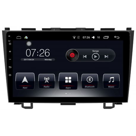 Auto Rádio Honda CRV 2007 2008 2009 2010 2011 GPS Bluetooth USB Android