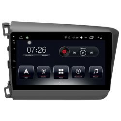 Auto Rádio Honda Civic 2012 2013 2014 2015 GPS Bluetooth USB Android