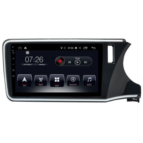 Auto Rádio Honda City RHD 2015 2016 2017 GPS Bluetooth USB Android