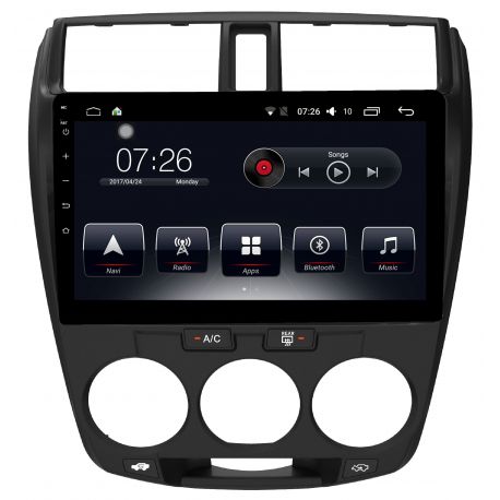 Auto Rádio Honda City RHD GPS Blueooth USB Android