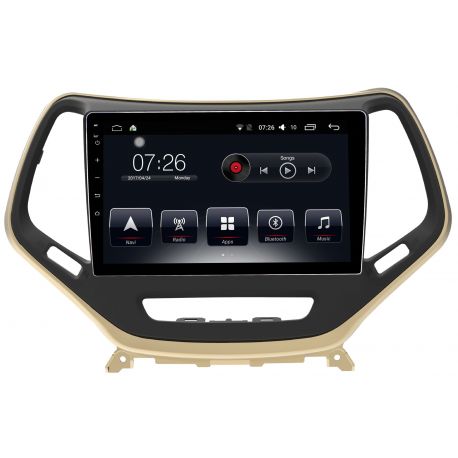 Auto Rádio JEEP Cherokee 2015-2018 GPS Bluetooth USB Android