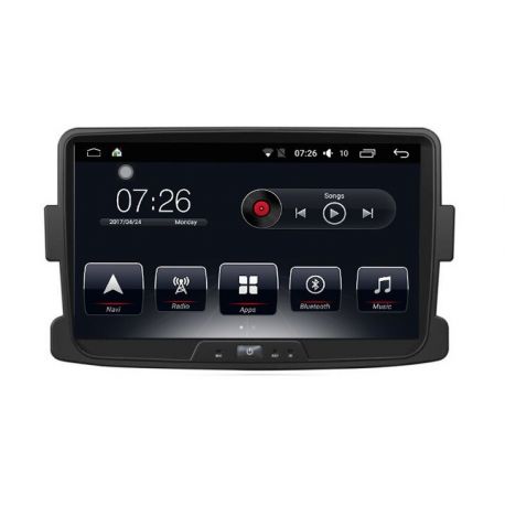 Auto Rádio Renault Clio 4 Captur GPS Bluetooth USB Android