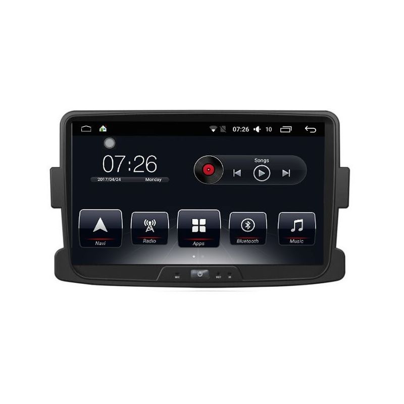 Auto Rádio Renault Clio 4 Captur GPS Bluetooth USB Android