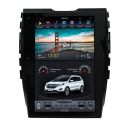 Auto Rádio Ford Edge GPS Bluetooth USB Multimédia Android Tipo Tesla 2015 2016 2017 2018