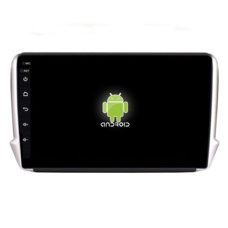 Auto Rádio Peugeot 208 e 2008 GPS Bluetooth USB Android