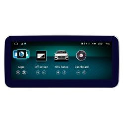 Multimédia Android Mercedes GLK com GPS USB Bluetooth 2013, 2014, 2015 e 2016   NTG 4.5