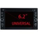 Auto Rádio 2 Din Android GPS Bluetooth DVD USB