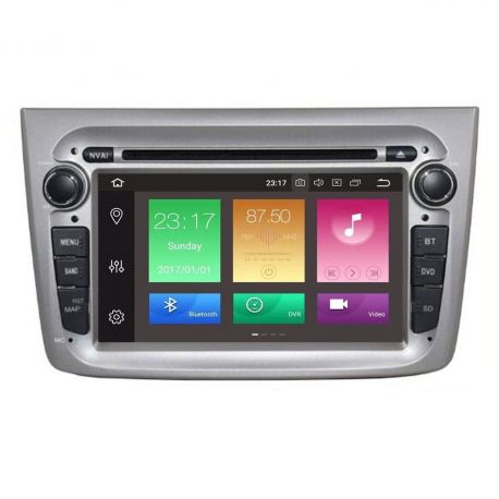 Auto Rádio Alfa Romeo Mito GPS DVD Bluetooth Android