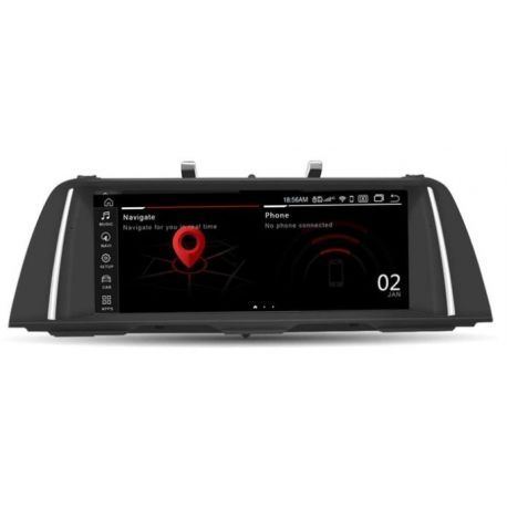 Auto Rádio GPS USB Bluetooth BMW  F10 Série 5 de 2010 2011 2012 Android