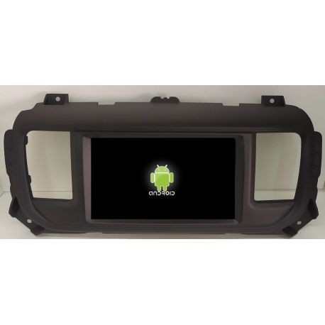 Auto Rádio Android Toyota ProAce 2016 2017 2018 2019 2020 GPS Bluetooth USB