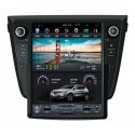 Auto Rádio Nissan Qashqai X-Trail Android Tesla GPS Bluetooth USB Carplay 2013 2014 2015 2016 2017