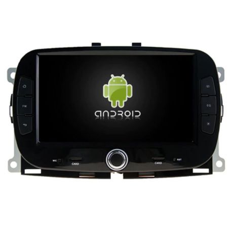 Auto Rádio Fiat 500 Android GPS Bluetooth USB 2016 2017 2018 2019