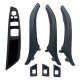 Conjunto de puxadores Pretos BMW SERIE 5 F10 F11 F18 2010 2011 2012 2013 2014 2015 2016 2017