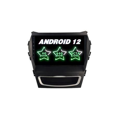 Auto Rádio Hyundai Santa Fe 3 2013 2014 2015 2016 GPS USB Bluetooth Carplay Android