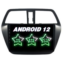 Auto Rádio SUZUKI S-CROSS/SX4 2014 GPS USB Bluetooth Carplay Android