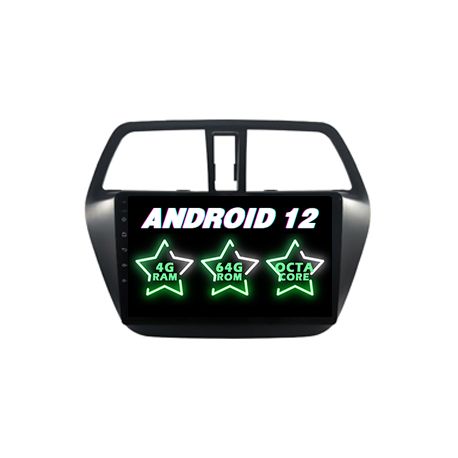 Auto Rádio SUZUKI S-CROSS/SX4 2014 GPS USB Bluetooth Carplay Android