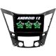 Auto Rádio HYUNDAI SONATA 2010 2011 2012 2013 2014 2015 GPS USB Bluetooth Carplay Android