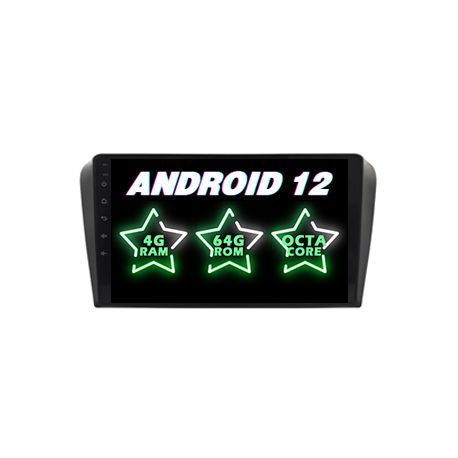 Auto Rádio MAZDA 3 2004 2005 2006 2007 2008 2009 GPS USB Bluetooth Carplay Android