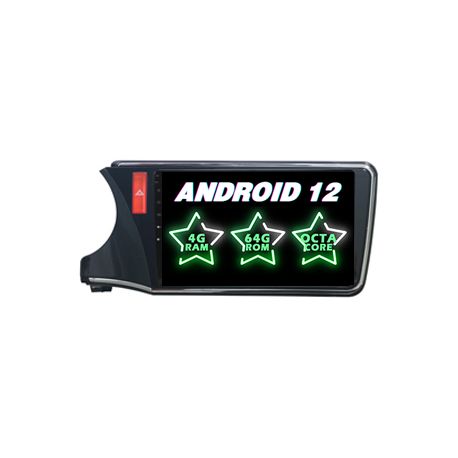 Auto Rádio HONDA CITY 2014 GPS USB Bluetooth Carplay Android