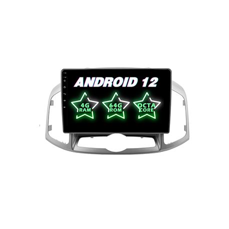 Auto Rádio CHEVROLET CAPTIVA 2012 2013 2014 2015 2016 2017 GPS USB Bluetooth Carplay Android
