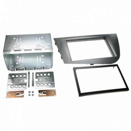 KAOLALI Cadre Autoradio Double DIN Compatible avec Seat