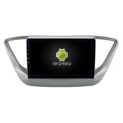 Auto Rádio HYUNDAI Verna /Accent /Solaris 2017 2018 GPS USB Bluetooth Carplay Android