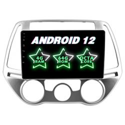 Auto Rádio HYUNDAI I20 2013 2014 GPS USB Bluetooth Carplay Android