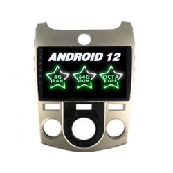 Auto Rádio KIA FORTE 2008 2009 2010 2011 2012 GPS USB Bluetooth Carplay Android (MANUAL AC)